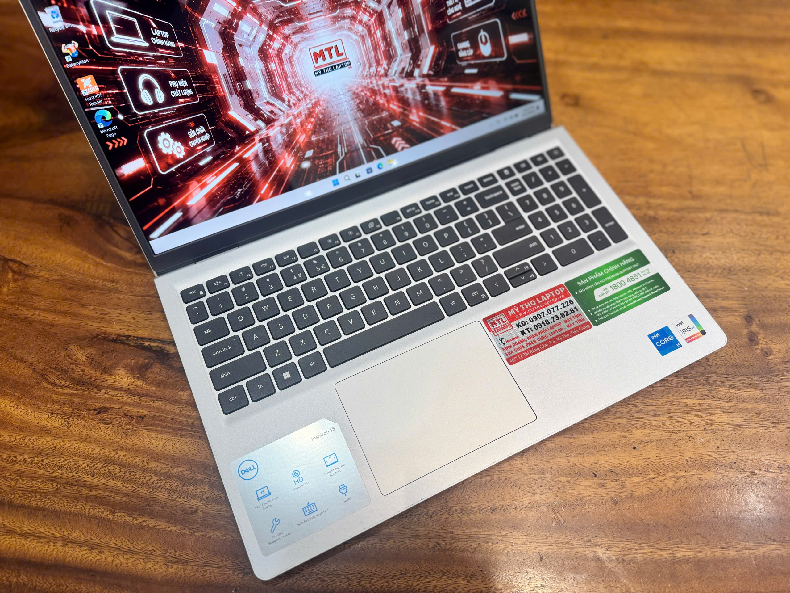 Dell Inspirion 15 3520 | Core i5 1235U | Ram 16GB | SSD 512GB | 15.6 FHD 120Hz - Ảnh 4