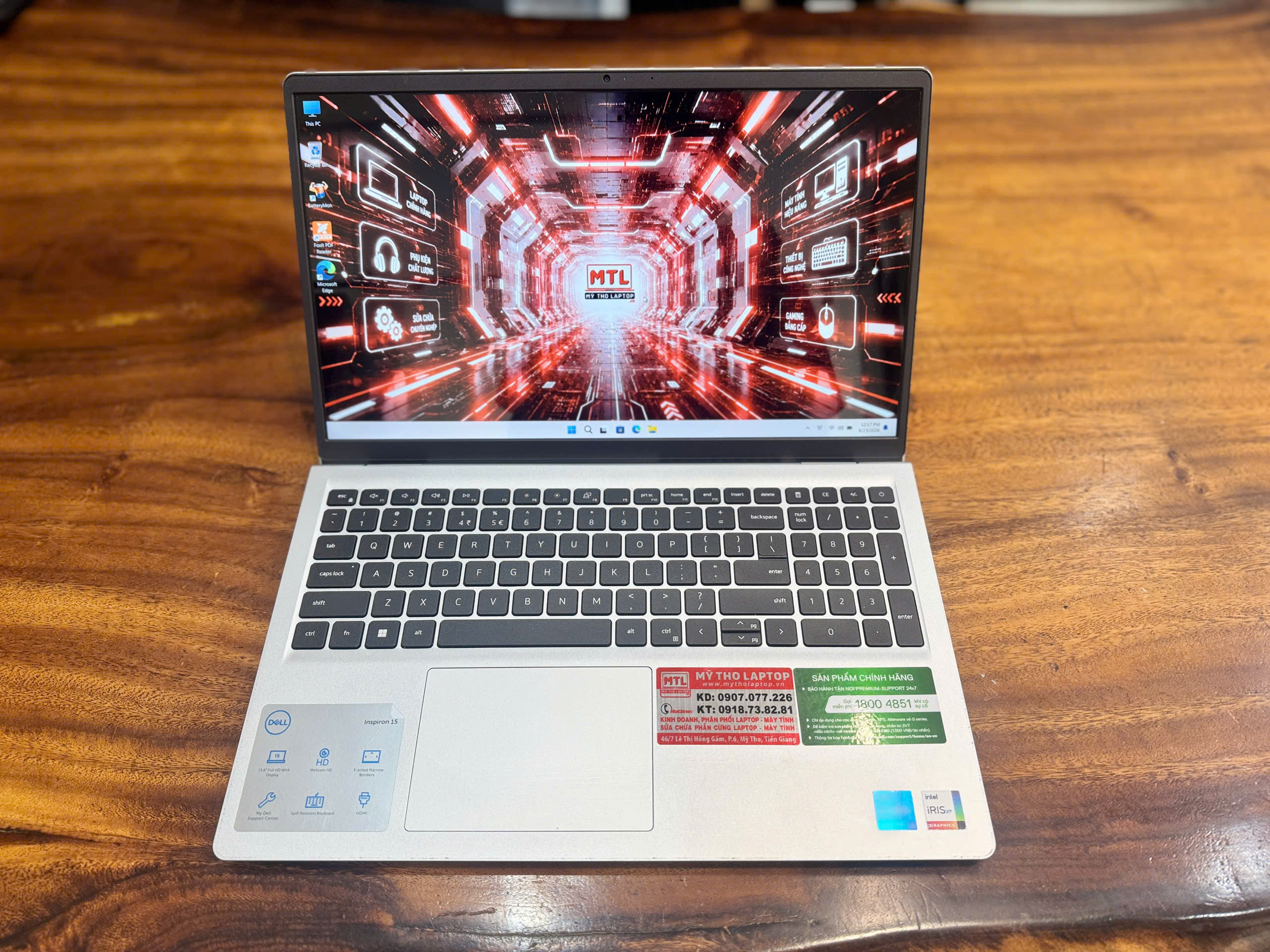 Dell Inspirion 15 3520 | Core i5 1235U | Ram 16GB | SSD 512GB | 15.6 FHD 120Hz - Ảnh 3