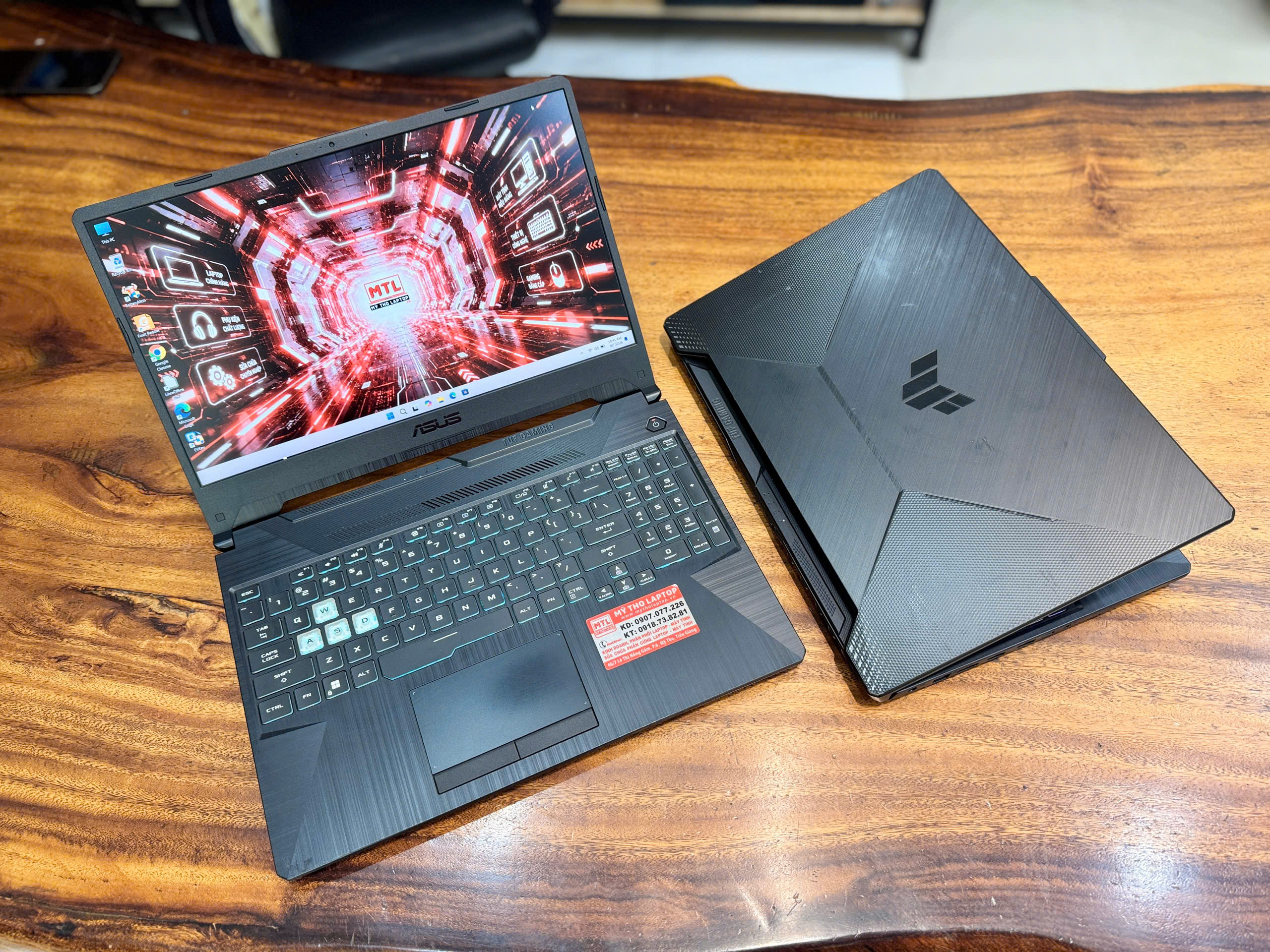 Alternative view of Asus TUF Gaming FA506NF | AMD Ryzen 5 7535HS | Ram 16GB | SSD 512GB | Nvidia RTX 2050 | 15.6 FHD IPS 144hz