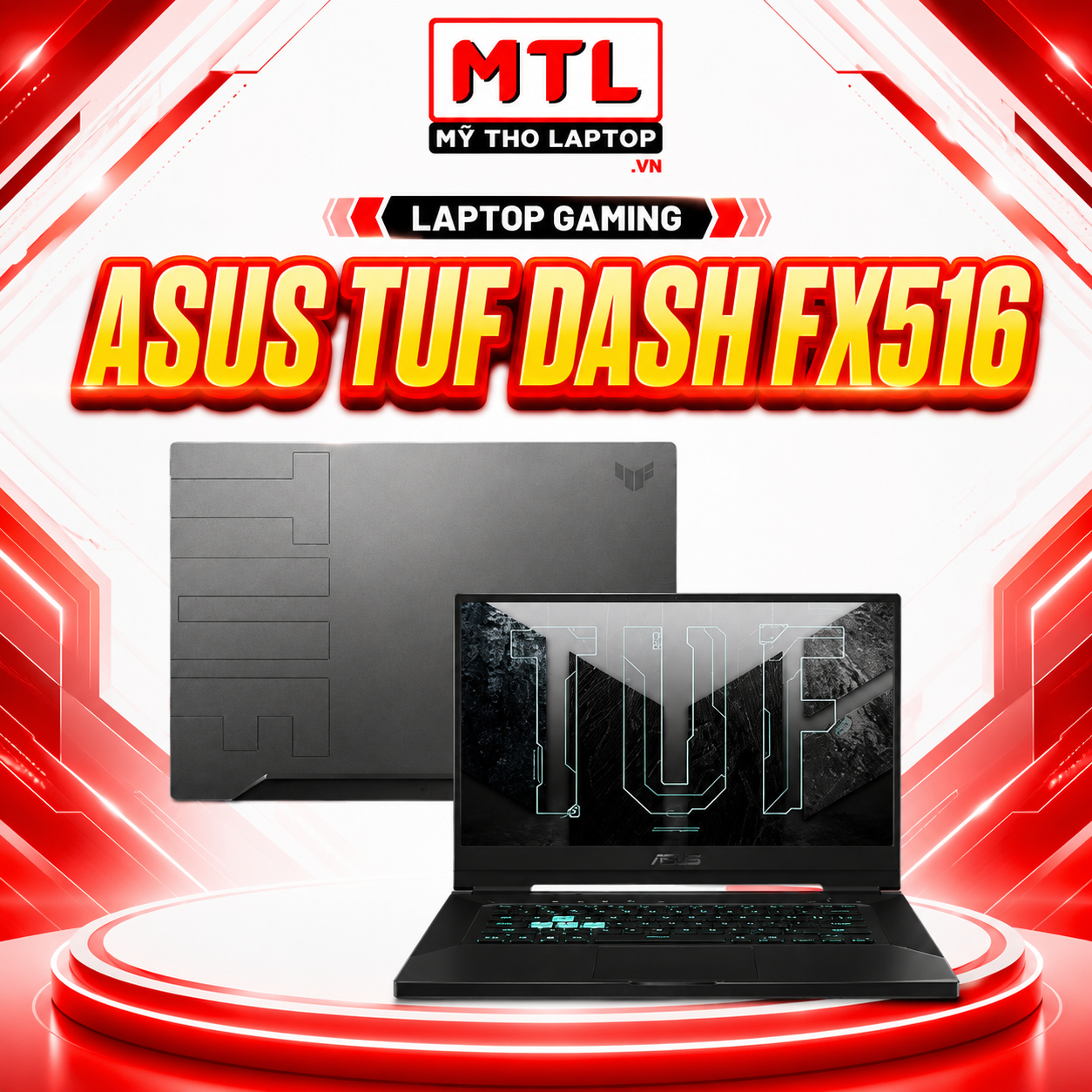 Asus TUF DASH FX516P | Core i7 11370H | Ram 16GB | SSD 512GB | VGA 3050 | 15.6 FHD 144Hz