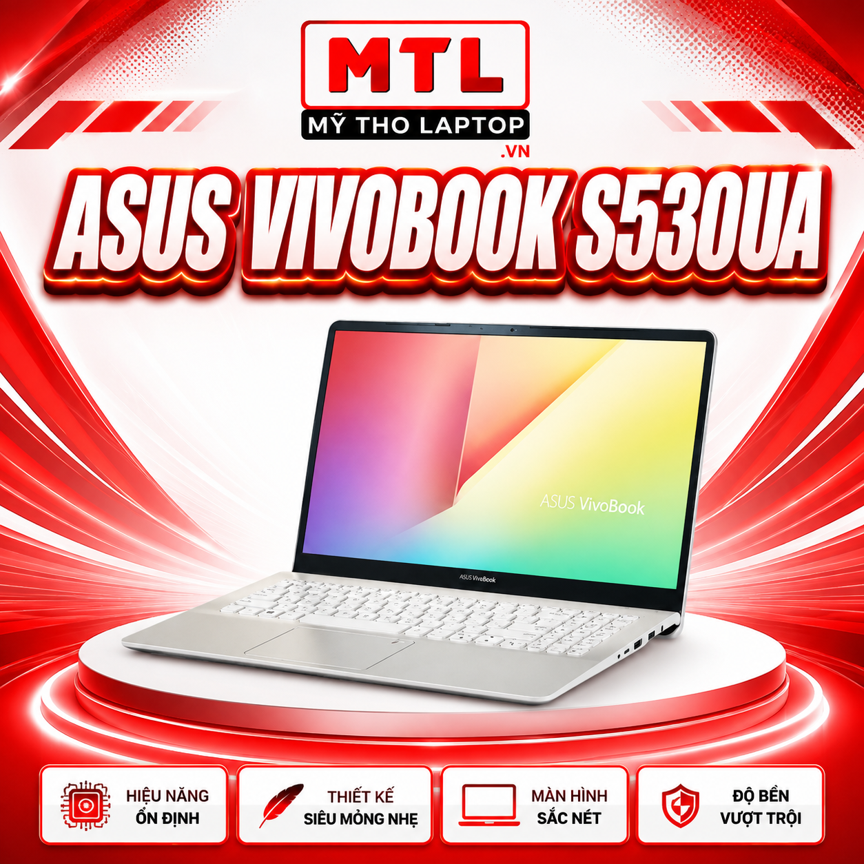 Asus Vivobook S530UA | Core i3 8130U | Ram 8GB | SSD 128GB | 15.6 FHD