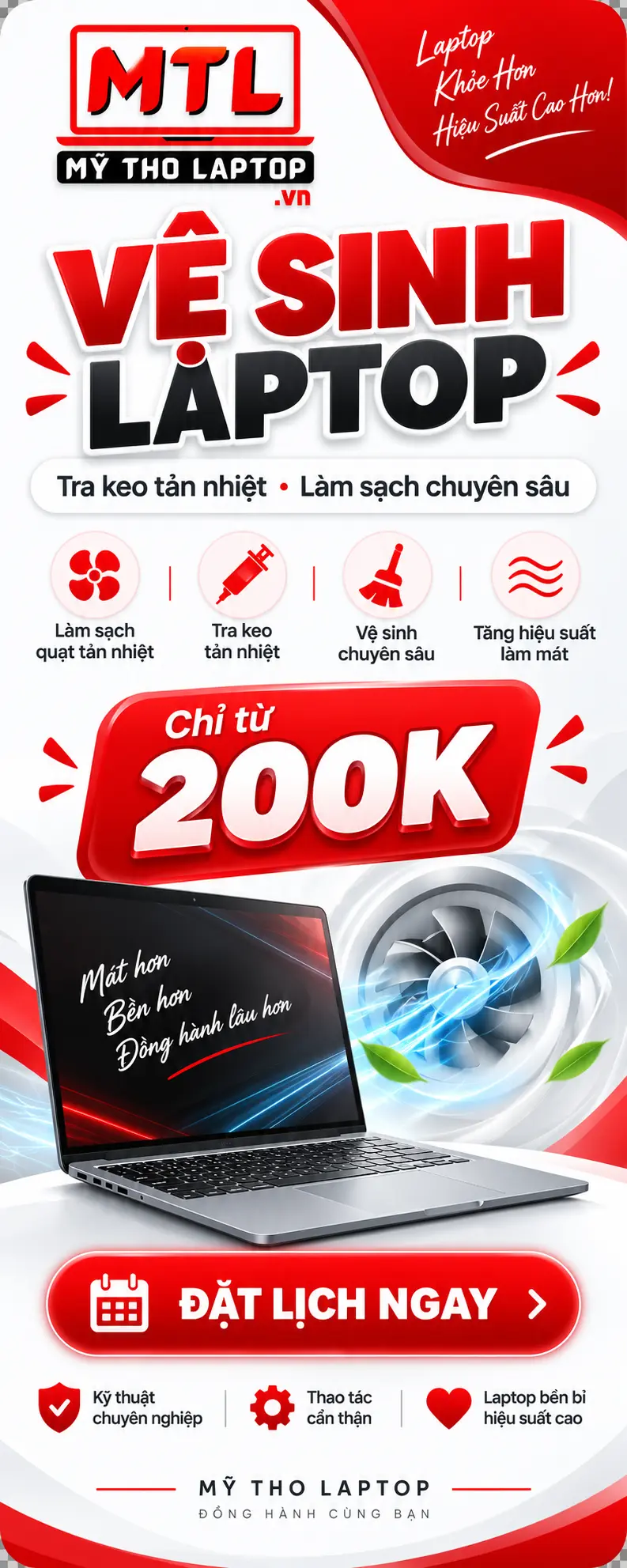 Laptop chính hãng tại Mỹ Tho Laptop
