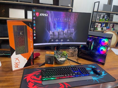 Alternative view of Trọn bộ PC Core i3 10150F | Ram 16GB | SSD 256GB | VGA GTX 1660 6GB + LCD VSP 27 inch cong 180Hz + Phím chuột