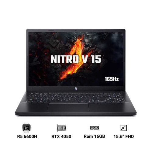 [LikeNew] Acer Nitro V ANV15-41-R732 | AMD Ryzen 5 6600H | Ram 16 GB | Geforce RTX 4050 | 15.6 inch FHD 165 Hz